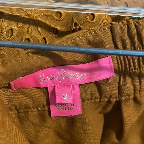 NWT Lolina Midi Set Toffee Sunburst Eyelet Size 8 - Picture 6 of 11